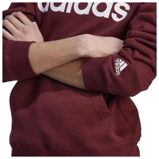 Adidas Γυναικείο φούτερ Essentials Linear Hoodie French Terry